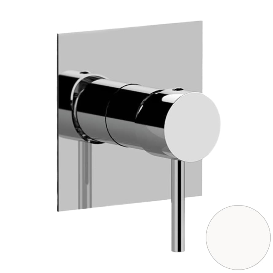 Плитка Remer X Style Смеситель для душа на 1 выход X STYLE белый матовый  поверхность матовая