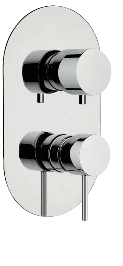 Плитка Remer X Style Смеситель для душа на 3 выхода встраиваемый X STYLE хром  поверхность глянец