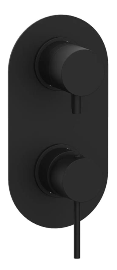 Плитка Remer X Style Смеситель для душа на 4 выхода X STYLE черный матовый  поверхность матовая