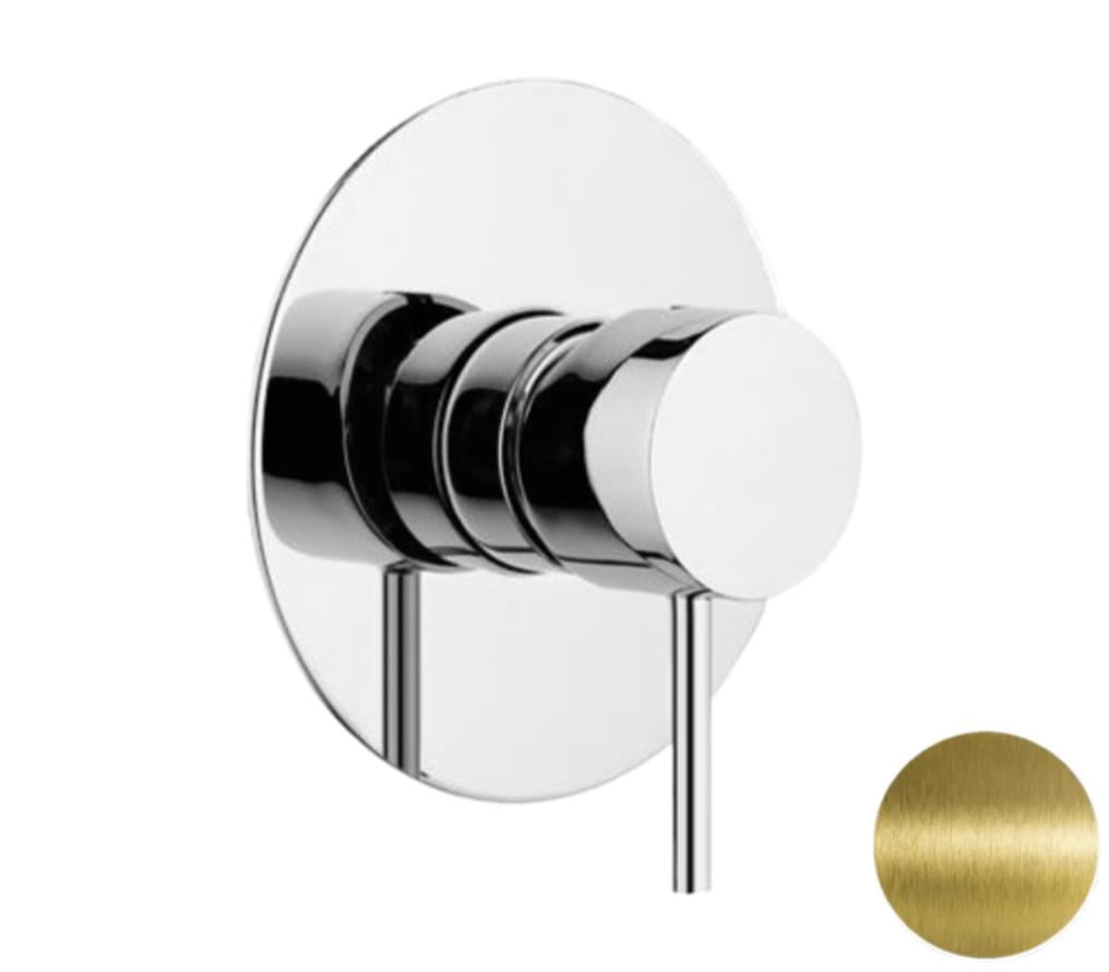 Плитка Remer X Style Смеситель для душа округлый X STYLE состаренная латунь  поверхность брашированная