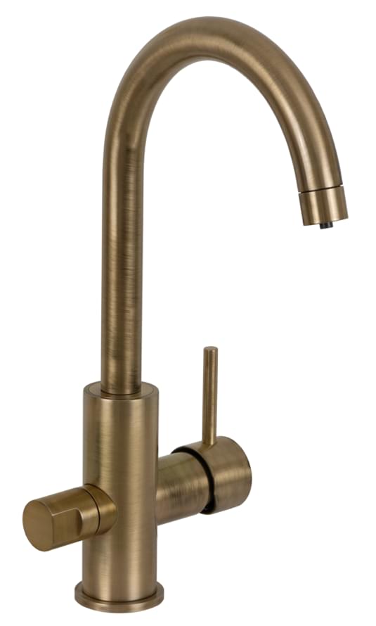 Плитка Remer X Style Смеситель для кухни X STYLE латунь состаренная  поверхность брашированная