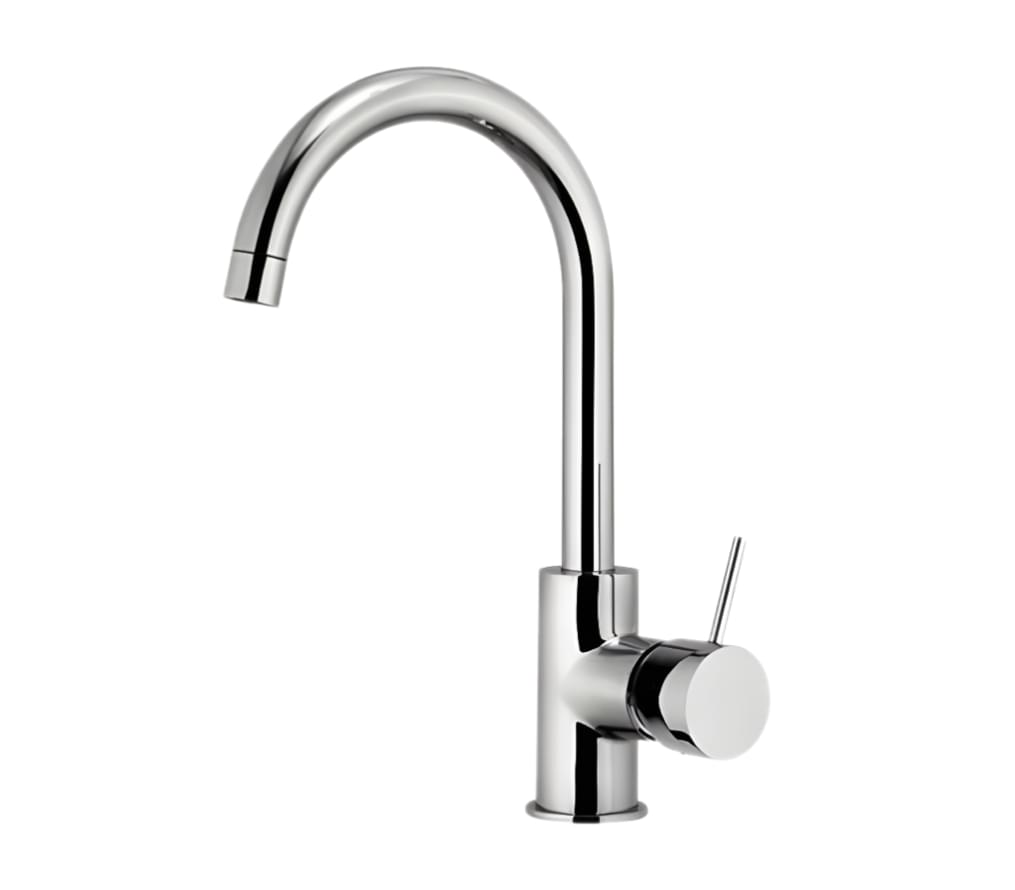 Плитка Remer X Style Смеситель для кухни X STYLE поворотный излив хром  поверхность глянец