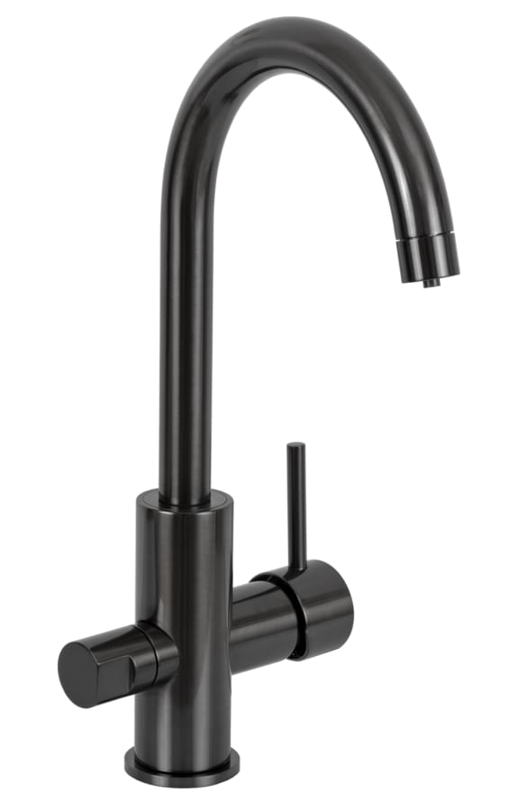 Плитка Remer X Style Смеситель для кухни X STYLE черный брашированный  поверхность брашированная