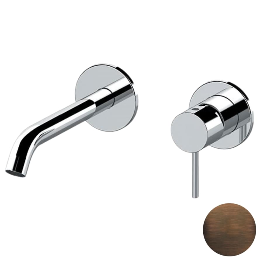 Плитка Remer X Style Смеситель для раковины X STYLE встраиваемый бронза масляная  поверхность матовая