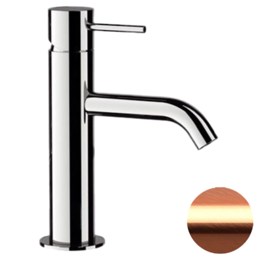 Плитка Remer X Style Смеситель для раковины X STYLE г-образный медь брашированная  поверхность брашированная