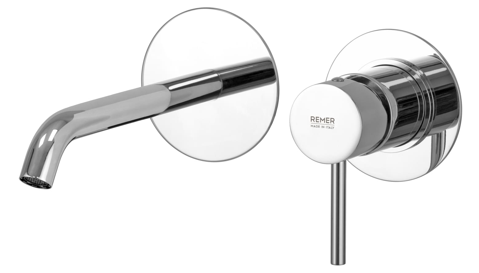 Плитка Remer X Style Смеситель для раковины встраиваемый X STYLE хром округлый  поверхность глянец