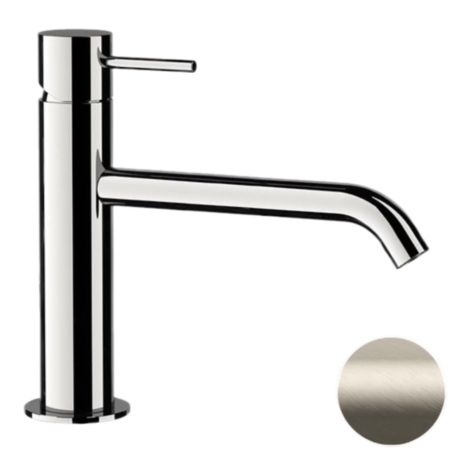 Плитка Remer X Style Смеситель для раковины г-образный X STYLE сталь  поверхность матовая