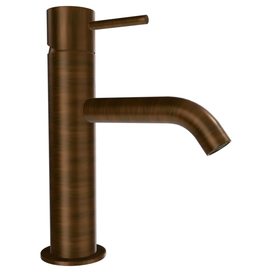 Плитка Remer X Style Смеситель для раковины округлый X STYLE бронза масляная  поверхность матовая