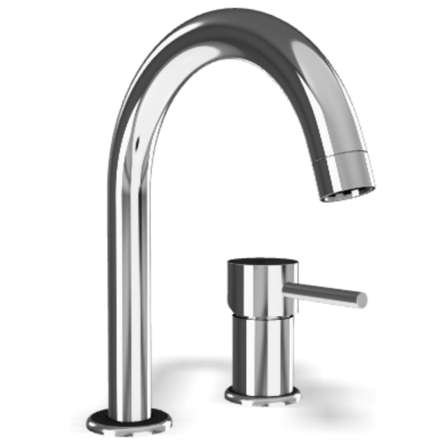 Плитка Remer X Style Смеситель для раковины с-образный X STYLE хром  поверхность глянец