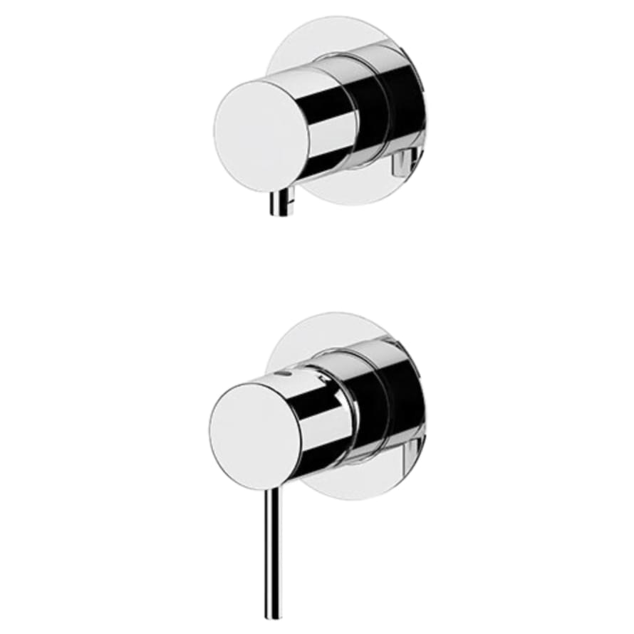 Плитка Remer X Style Смеситель округлый для душа X STYLE хром  поверхность глянец