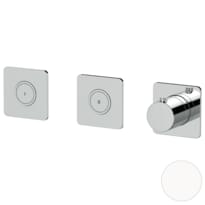 Плитка Remer X Style Смеситель термостатический для душа встраиваемый X STYLE белый матовый поверхность матовая