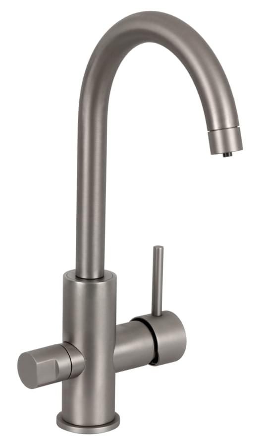 Плитка Remer X Style меситель для кухни X STYLE никель матовый брашированный  поверхность микс