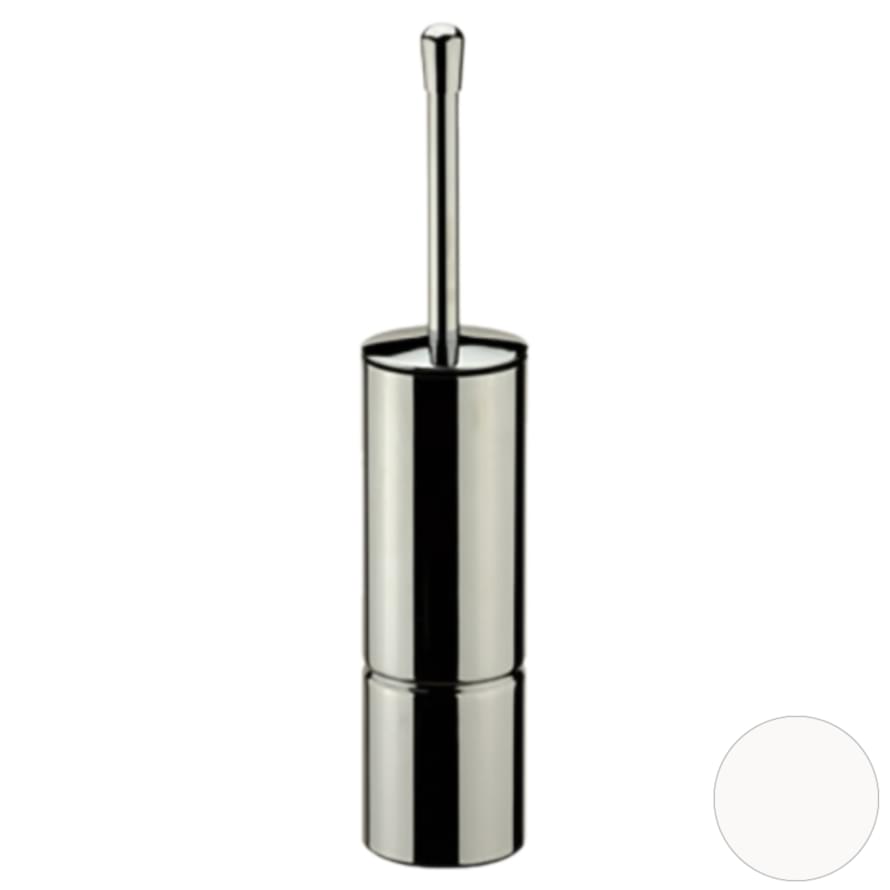 Плитка Remer Вне Коллекций Ершик настенный/напольный белый матовый  поверхность матовая