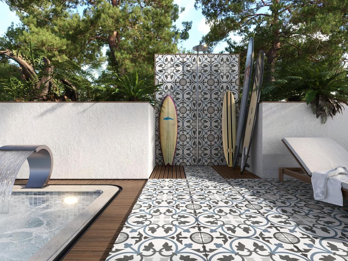 керамогранит фабрики Revoir Paris коллекция Jardin Des Tuilleries