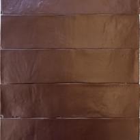 Плитка Revoir Paris Provence Chocolat Mat 6.2x25 см, поверхность матовая