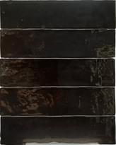 Плитка Revoir Paris Studio Charbon Glossy 6.2x25 см, поверхность глянец