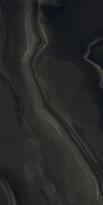 Плитка Rex Eccentric Luxe Smoky Black Glossy 6 Mm 120x240 см, поверхность полированная