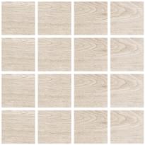 Плитка Rex Selection Oak White Mosaico 30x30 см, поверхность матовая