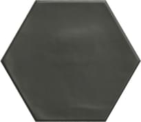 Плитка Ribesalbes Geometry Hex Black Matt 15x17.3 см, поверхность матовая