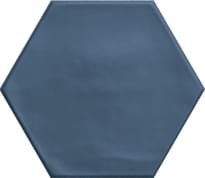 Плитка Ribesalbes Geometry Hex Navy Matt 15x17.3 см, поверхность матовая