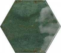 Плитка Ribesalbes Hope Hex Olive Glossy 15x17.3 см, поверхность глянец