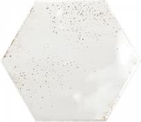 Плитка Ribesalbes Hope Hex White Glossy 15x17.3 см, поверхность глянец