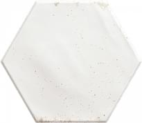 Плитка Ribesalbes Hope Hex White Matt 15x17.3 см, поверхность матовая