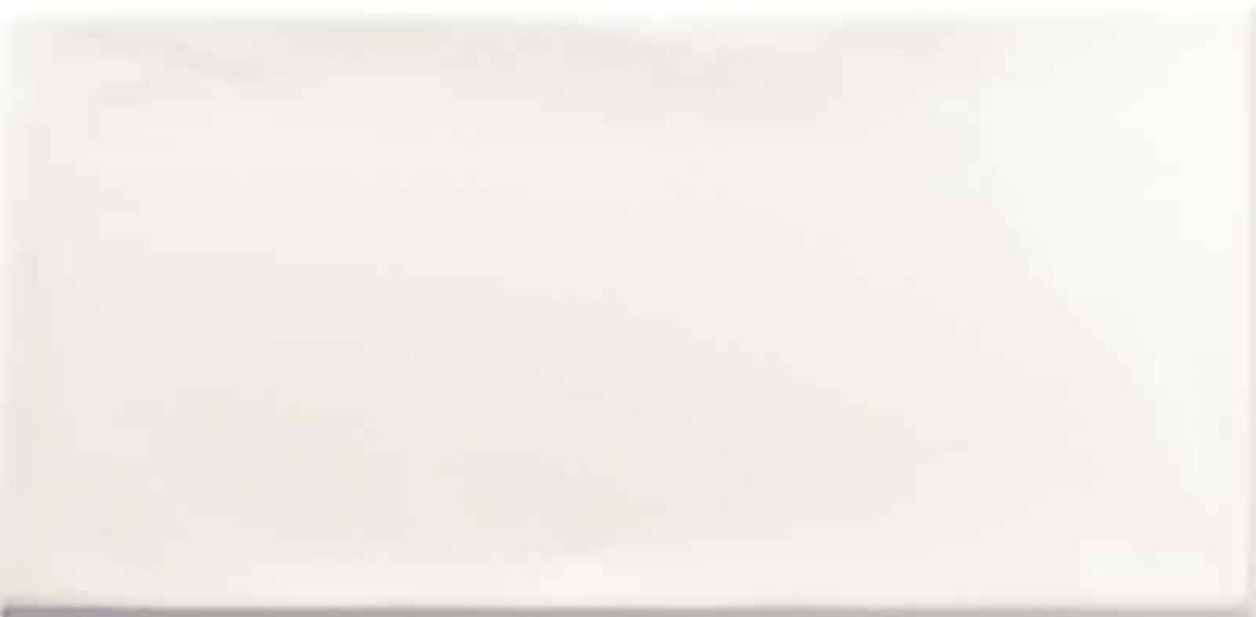 Плитка Ribesalbes Ocean Gloss White 7.5x15 см, поверхность глянец