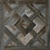 Плитка Ricchetti Artwood Inlay Blackblue Nt 60x60 см, поверхность матовая