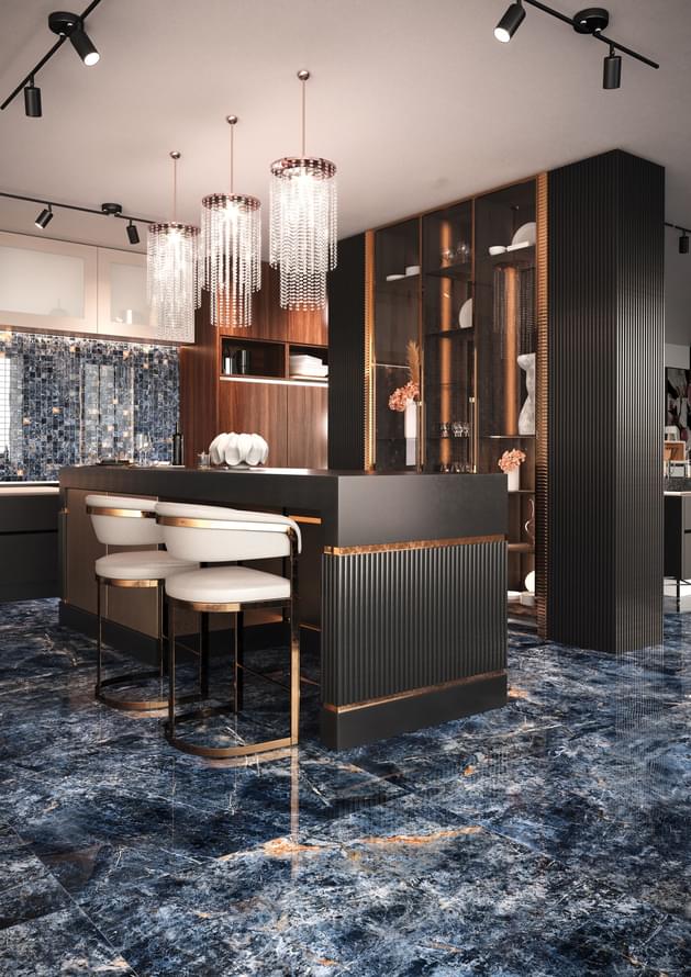 керамогранит фабрики Ricchetti коллекция Golden Pure