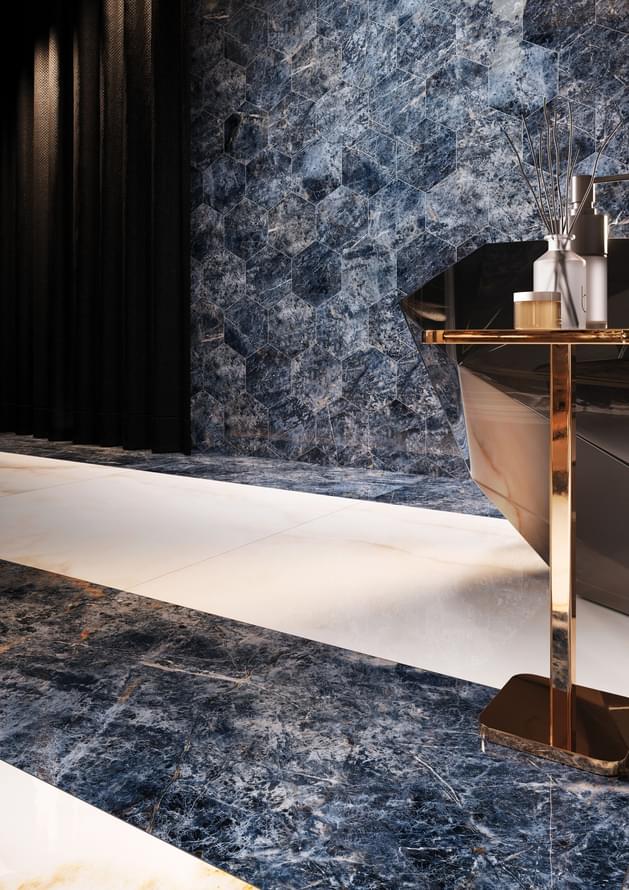 керамогранит фабрики Ricchetti коллекция Golden Pure