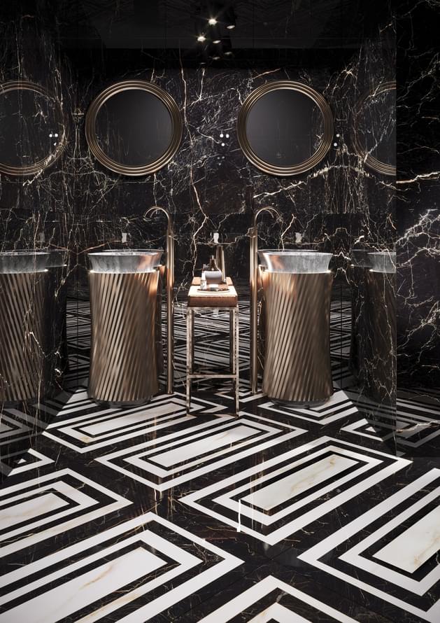 керамогранит фабрики Ricchetti коллекция Golden Pure