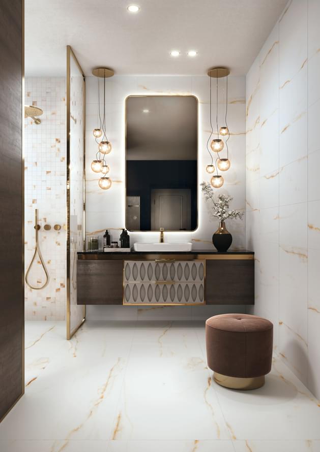 керамогранит фабрики Ricchetti коллекция Golden Pure