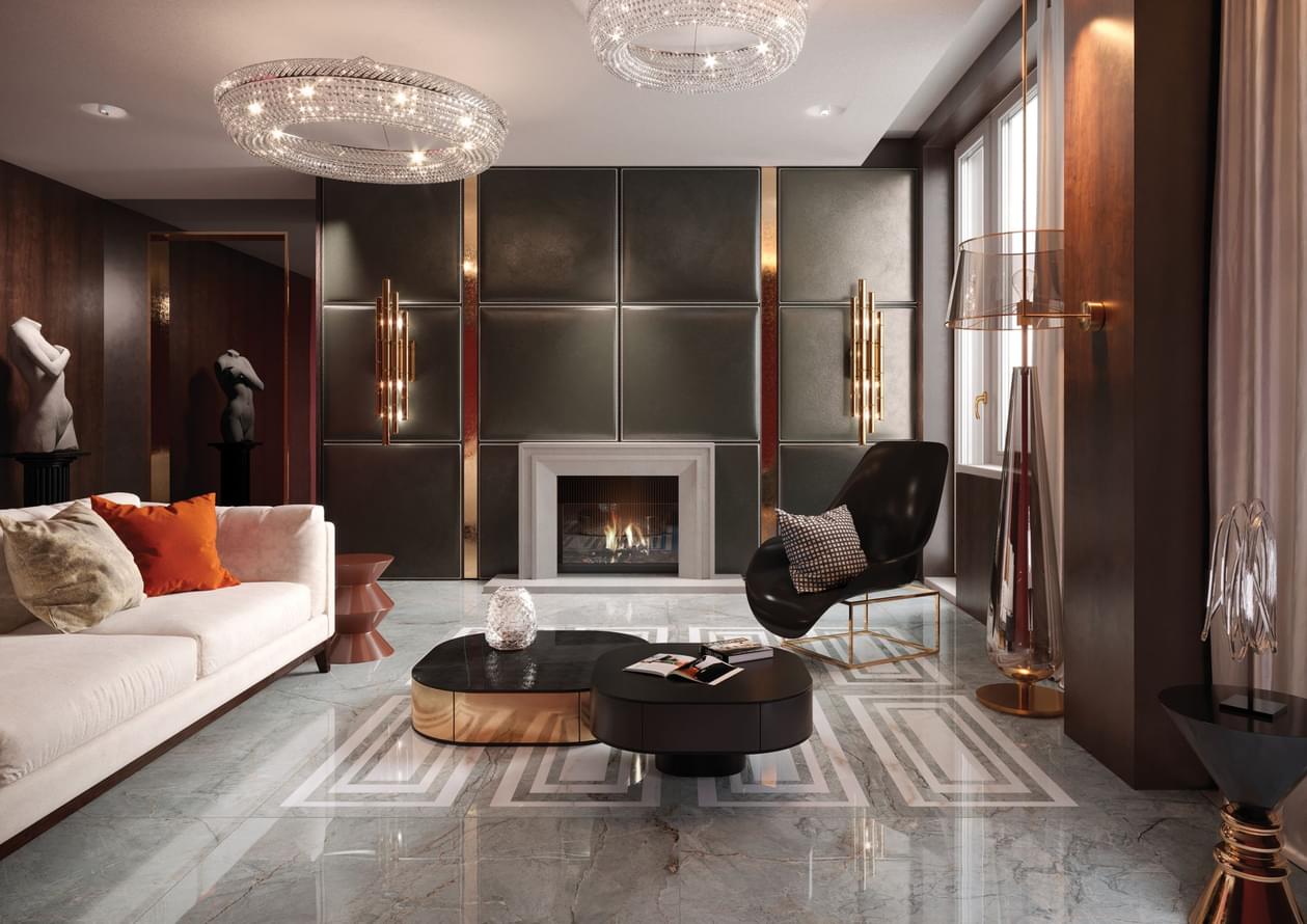 керамогранит фабрики Ricchetti коллекция Golden Pure