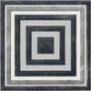 Плитка Ricchetti Marble Boutique Angolo List Lux Ret Fred 11.4x11.4 см, поверхность полированная