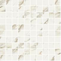 Плитка Ricchetti Marble Boutique Mosaic Calacatta White Lux 30x30 см, поверхность полированная