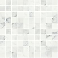 Плитка Ricchetti Marble Boutique Mosaico Statuario White Lux 30x30 см, поверхность полированная