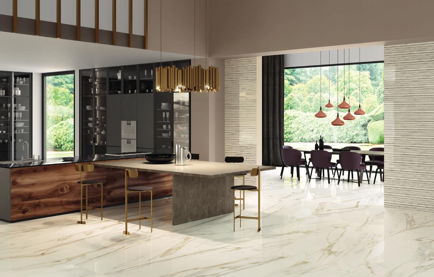 керамика фабрики Ricchetti коллекция Marble Boutique