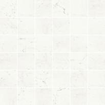 Плитка Ricchetti Pure Mosaico 5x5 Carrara Nat 30x30 см, поверхность матовая