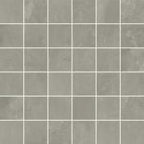 Плитка Ricchetti Restyle Mosaico 5x5 Grey Nt 30x30 см, поверхность матовая, рельефная