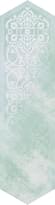 Плитка Roberto Cavalli Bright Pearl Losanga Decoro Snow 24x90 см, поверхность матовая