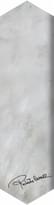 Плитка Roberto Cavalli Bright Pearl Losanga Firma Snow 24x90 см, поверхность матовая