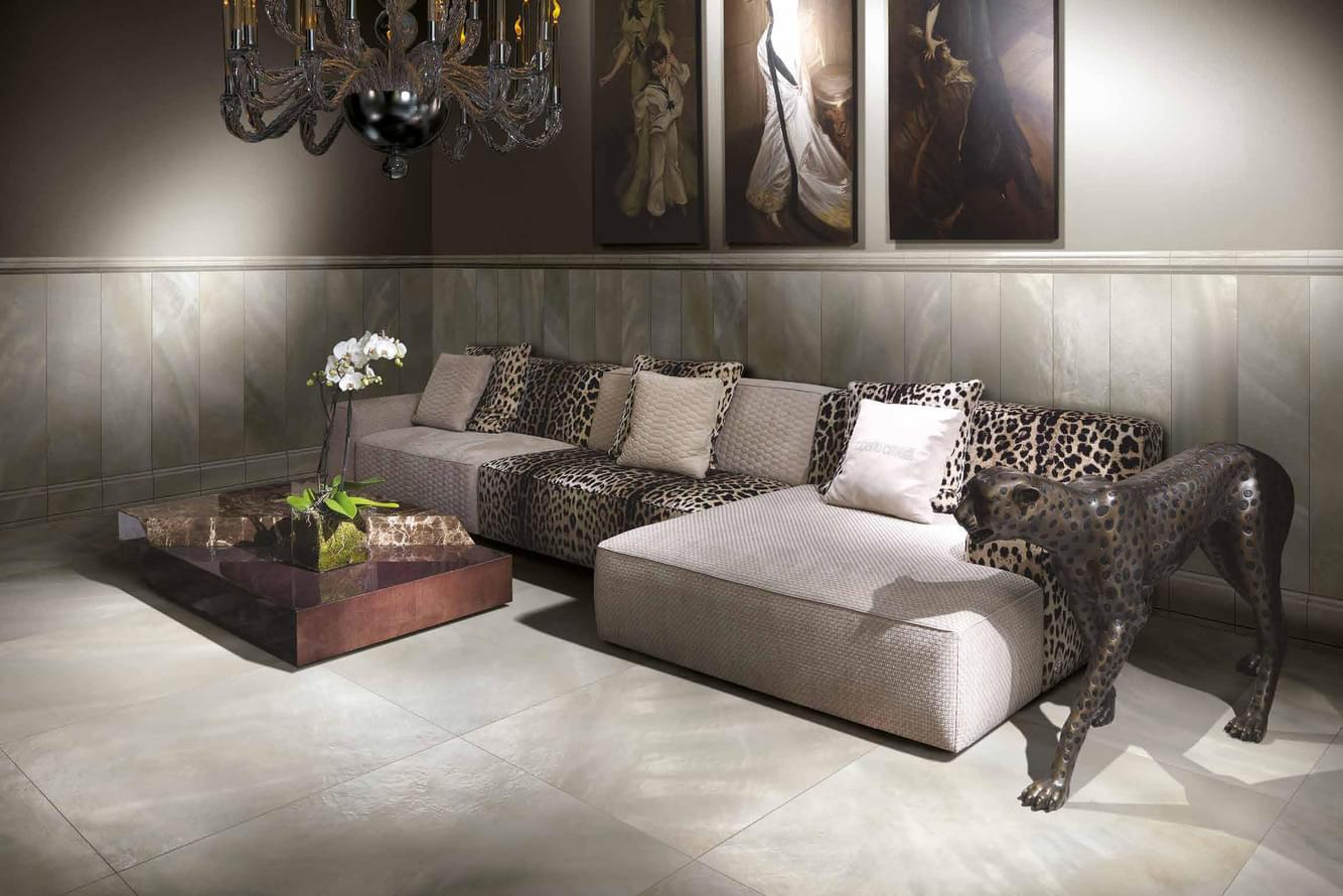 керамогранит фабрики Roberto Cavalli коллекция Bright Pearl