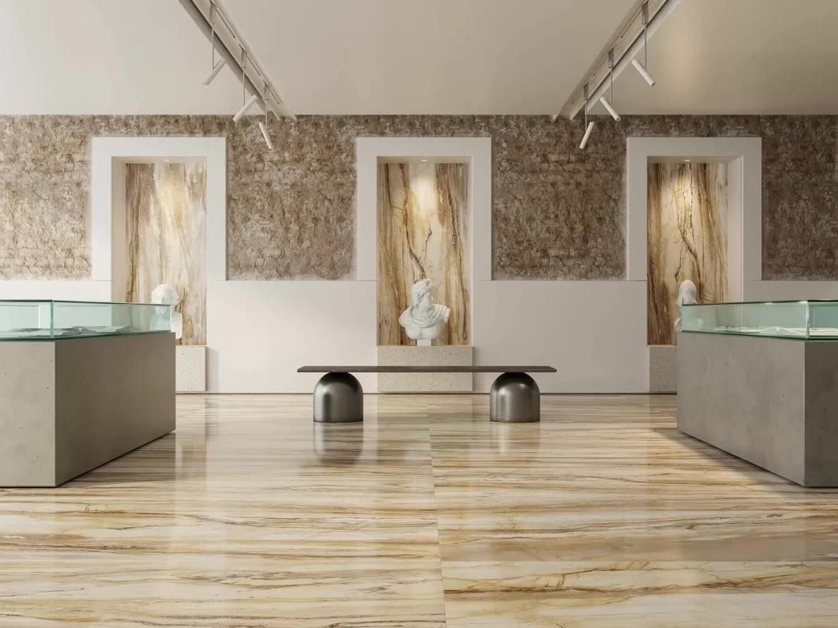 керамогранит фабрики Roca коллекция Fossil