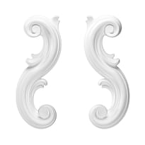 Rodecor Барокко Волюта 02102Br Set 2 pcs 20x8x1.5 см поверхность 