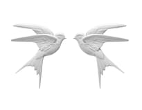 Rodecor Барокко Накладка 01103Br Set 2 pcs 18x18x1.5 см поверхность 
