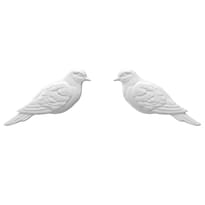 Rodecor Барокко Накладка 01106Br Set 2 pcs 10.5x16x1.2 см поверхность 