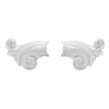 Плинтус Rodecor Барокко Окончание К Молдингу 05322Br Set 2 pcs 9.5x7x1.5 см поверхность 