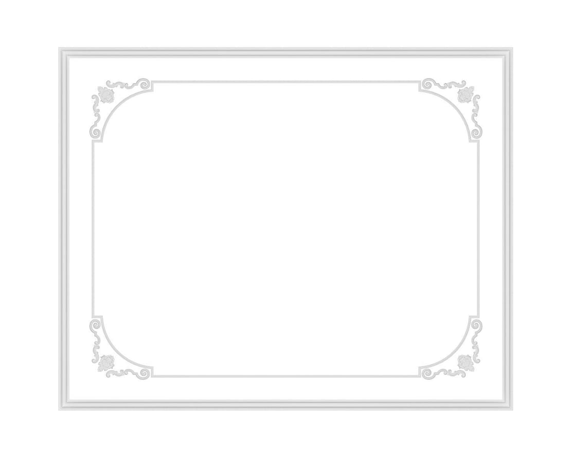 Rodecor Барокко Потолок Бенуа Ф1 88101BR 400x500x0 см поверхность 