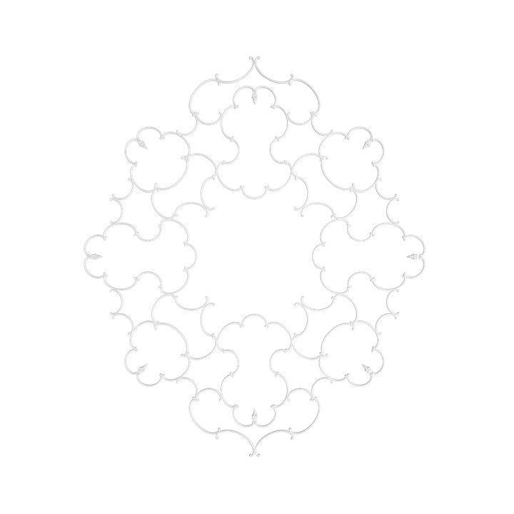 Rodecor Барокко Розетка 87102BR 253x216x0 см поверхность 